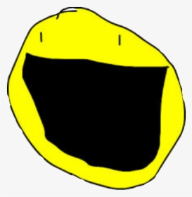 Omg Face Png - Bfdi Characters Yellow Face, Transparent Png, Transparent PNG
