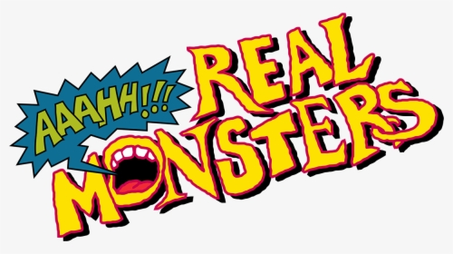 Ahh Real Monsters Title, HD Png Download, Transparent PNG