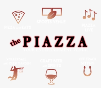 The Piazza Poster - Illustration, HD Png Download, Transparent PNG