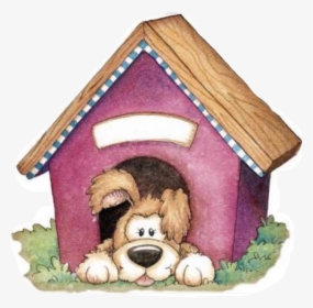 Dog Inside The Dog House Clipart , Png Download - Dog In The House Clipart Png, Transparent Png, Transparent PNG