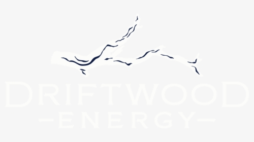 Driftwood Energy Logo Reversed Web - Poster, HD Png Download, Transparent PNG
