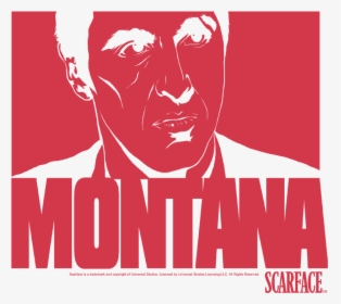 Scarface Montana Face Men S Ringer T-shirt - Poster, HD Png Download, Transparent PNG