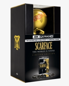 Scarface The World Is Yours 4k Ultra Hd Gift Set - Scarface 4k Limited Edition, HD Png Download, Transparent PNG