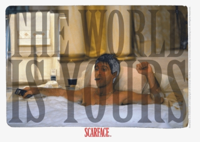 Scarface Bathtub Men S Regular Fit T-shirt   Class - Visual Arts, HD Png Download, Transparent PNG
