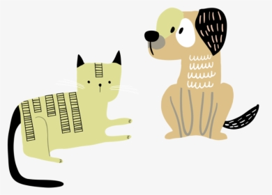 Dog-vector - Cartoon, HD Png Download, Transparent PNG