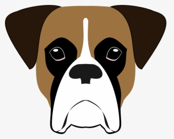 Easy To Draw Boxer Dog, HD Png Download, Transparent PNG