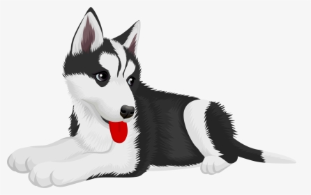 Png Library Download Siberian Husky Pet Cat Clip Art - Siberian Husky, Transparent Png, Transparent PNG
