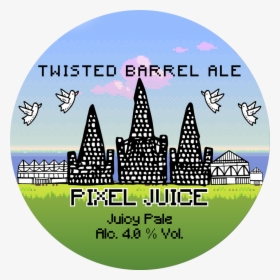 2018 Pixeljuice Keg - Twisted Barrel Pixel Juice, HD Png Download, Transparent PNG
