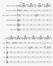 Pixel Gun 3d - Sheet Music, HD Png Download, Transparent PNG