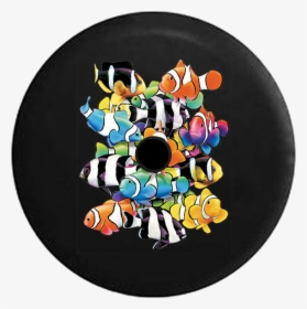 Jeep Wrangler Jl Backup Camera Family Of Clown Fish - Clown Fish Colors, HD Png Download, Transparent PNG