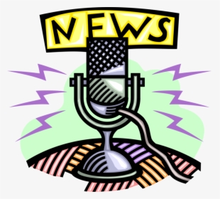 News Clipart Microphone - Transparent Background Microphone ...