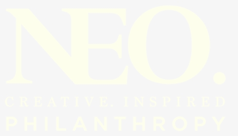 Neo Philanthropy Logo White - Graphic Design, HD Png Download, Transparent PNG