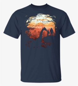 The Last Of Us Men Tshirt - Illusion Negative Space, HD Png Download, Transparent PNG
