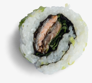 Crispy Salmon Skin Roll - California Roll, HD Png Download, Transparent PNG
