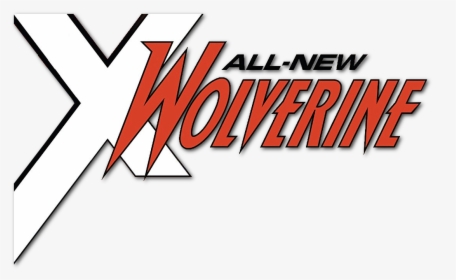 Logo Comics - Wolverine Logo Png Red, Transparent Png, Transparent PNG