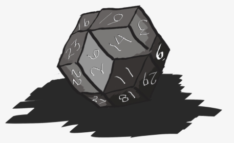 30 Sided Dice Net, HD Png Download, Transparent PNG
