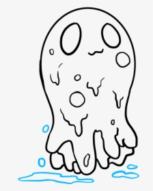 How To Draw Slime - Slime Drawing, HD Png Download, Transparent PNG