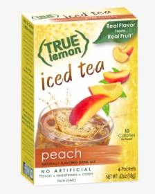 True Lemon Peach Iced Tea, HD Png Download, Transparent PNG