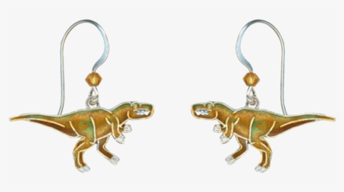 Dinosaur Earrings Clean Up Copy - Earrings, HD Png Download, Transparent PNG
