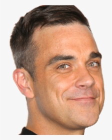 Robbie Williams Face - Robbie Williams Png, Transparent Png, Transparent PNG