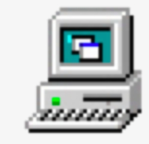 Windows 95 Desktop Png - Transparent Windows 95 Computer Icon, Png Download, Transparent PNG