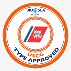 The United States Coast Guard Logo Bio Sea Uscg Type - Circle, HD Png Download, Transparent PNG
