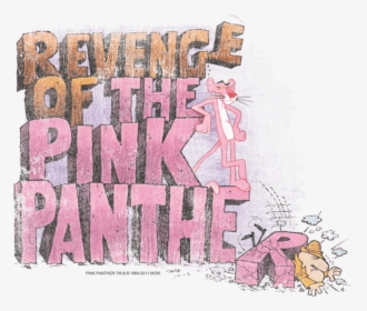 Pink Panther Revenge Men S Regular Fit T-shirt   Class - Illustration, HD Png Download, Transparent PNG