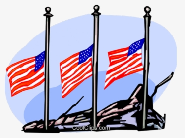 Transparent American Flag Clip Art Png, Png Download, Transparent PNG