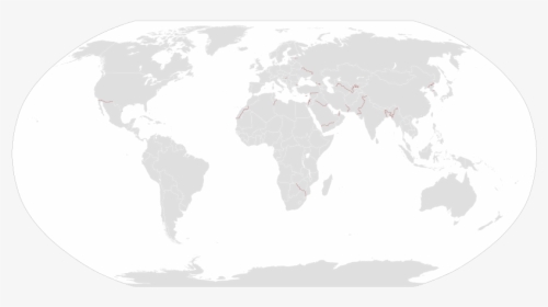 Border Barriers In The World - World Map Wiki Border, HD Png Download, Transparent PNG