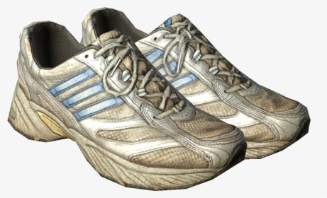 Jogging Shoes White - Walking Shoe, HD Png Download, Transparent PNG