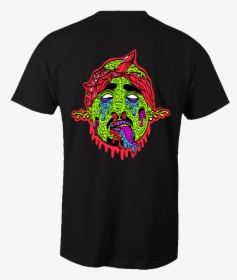 Zombie Tupac Tee By Grimeandslimeco - T Shirt Kite Bar, HD Png Download, Transparent PNG