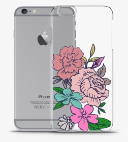 Diwali Flowers Clear Case For Iphone 6/6s - Mobile Phone Case, HD Png Download, Transparent PNG
