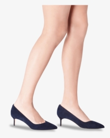 50mm Italian Made Perfect Pointed Toe Pump In Navy - Basic Pump, HD Png Download, Transparent PNG