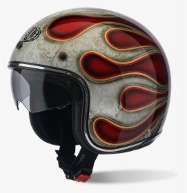 Airoh Riot Flame Glitter Jet Helm, HD Png Download, Transparent PNG