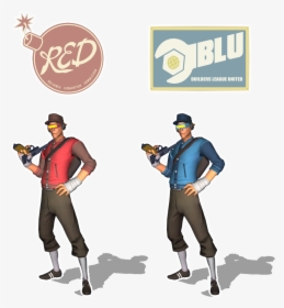 Scout Team Fortress 1, HD Png Download, Transparent PNG