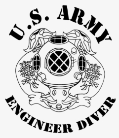 Engineer Diver Logo - Army, HD Png Download, Transparent PNG