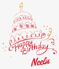 Free Png Download Neelu Happy Birthday Name Png Png - Happy Birthday Anjali Cake, Transparent Png, Transparent PNG