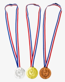 Gold Silver Bronze Medals 3pcs, , Large - Gold Medal, HD Png Download, Transparent PNG