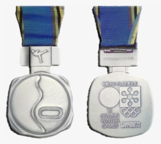 1972 Sapporo Winter Winner S Medal, 1972 Sapporo Winter - 1972 Winter Olympics Medal, HD Png Download, Transparent PNG