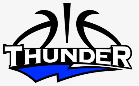 Thunder Basketball Clipart, HD Png Download, Transparent PNG