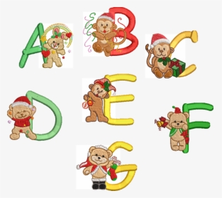 The Next Alphabet Will Be The Cuddly Christmas The - Cartoon, HD Png Download, Transparent PNG