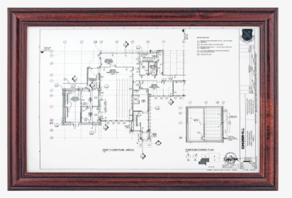 11”x17” Wood Picture Frame - Floor Plan, HD Png Download, Transparent PNG