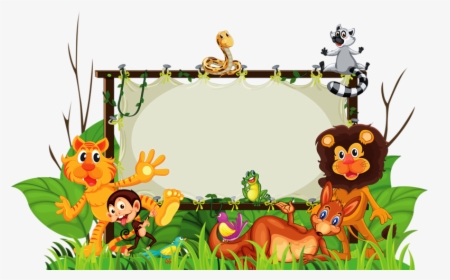 Zoo Animal Background, HD Png Download, Transparent PNG