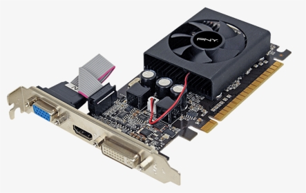 An Average Video Card - Gt 610 Graphics Card, HD Png Download, Transparent PNG