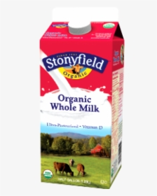 Stonyfield Whole Milk 1/2 Gal - Stonyfield, HD Png Download, Transparent PNG