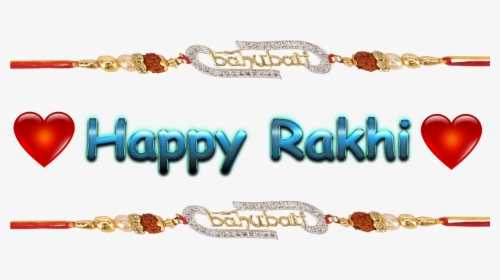 Happy Raksha Bandhan Png , Png Download - Jewelry Making, Transparent Png, Transparent PNG