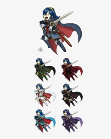 “ So I Drew A Somewhat Stylized Lucina, And Then Did - Cartoon, HD Png Download, Transparent PNG