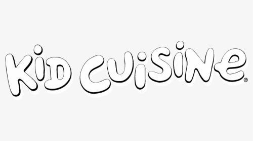 Kid Cuisine Logo Black And White - Calligraphy, HD Png Download, Transparent PNG