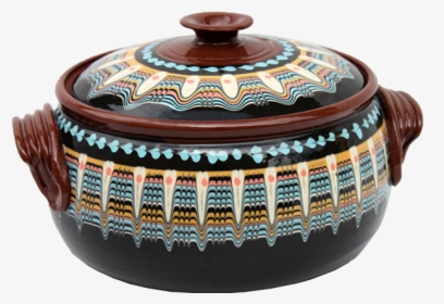 Black Pottery Casserole - Pottery, HD Png Download, Transparent PNG