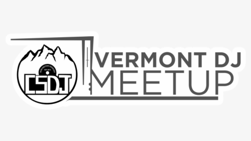 Dj Meetup Logo W Stroke, HD Png Download, Transparent PNG